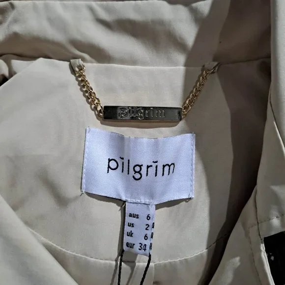 Pilgrim trench coat, NWT, Beige - Picture 5 of 6